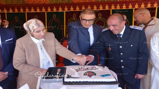 جرادة .. أسرة الأمن الوطني تخلد الذكرى 69 لتأسيس المديرية العامة للأمن الوطني بحضور عامل الإقليم بلكايد