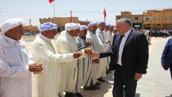 اوعبو عامل فجيج الجديد يحل بجماعة بوشاون للانصات