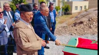 شاهدوا الوالي خطيب الهبيل استهل احتفلات عيد العرش بتوسيع وتزيين مركز المتشردين والمرضى نفسيا بوجدة