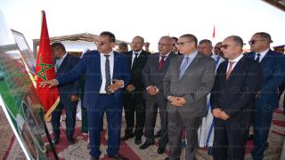 شكيب بلقايد عامل جرادة يطلق مشروع تأهيل مدخل المدينة في اتجاه كافيت السياحية