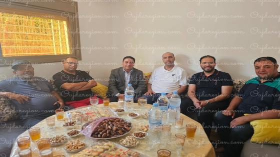 حجيرة والبرلماني بن عبدالله في بيت الفقيد المرزوقي