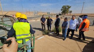 بوعرورو رئيس الجهة يتفقد من النعيمة وعين الصفا ورش النجاعة الطاقية الذي سيعفي الجماعات من ارتفاع فواتير الكهرباء