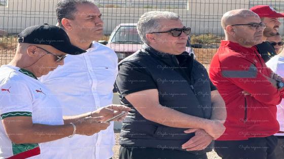 توفيق موسي يهنىء الرياضي الاول جلالة الملك محمد السادس نصره الله ولقجع رئيس الجامعة الملكية لكرة القدم