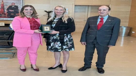 الدكتورة البصراوي تتباحث سبل الاستثمار مع سفيرة فنلندا