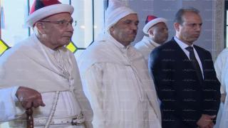 لحظة استقبال سيدنا نصره الله للسيد العطفاوي والي جهة الشرق عامل عمالة وجدة انكاد