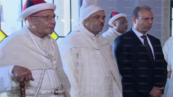 لحظة استقبال سيدنا نصره الله للسيد العطفاوي والي جهة الشرق عامل عمالة وجدة انكاد