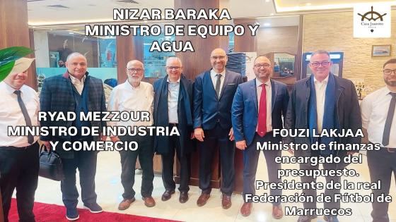 فضاء Casa Juanito بالناظور يستضيف الوفد الوزاري المغربي