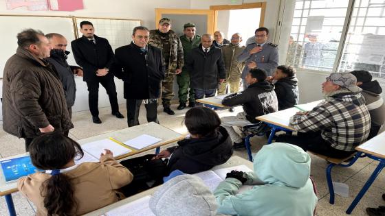 بوسيف عامل تاوريرت في تدخلات استباقية