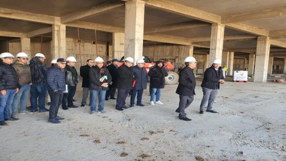 تنتظره الساكنة بفارغ الصبر..بوسيف العامل ديال تاوريرت في زيارة تفقدية لورش المستشفى الجديد