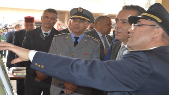 بوسيف عامل تاويرت يطلع على تدخلات الوقاية المدنية في ذكرى عيدها