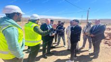 اوعبوا عامل فجيج يتفقد اشغال السد الاستراتيجي الذي دمر تخمينات الكبرانات واعداء الوطن