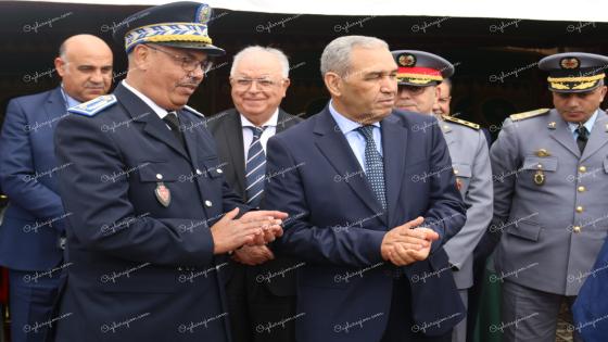 الوالي العطفاوي يشارك الأمن الوطني ولاية أمن وجدة الاحتفال بعيدهم 70 من التضحيات والصمود