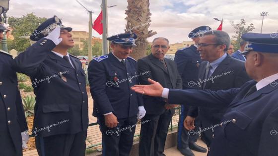 بوسيف عامل تاوريرت يهنىء الامن الوطني على جهودهم