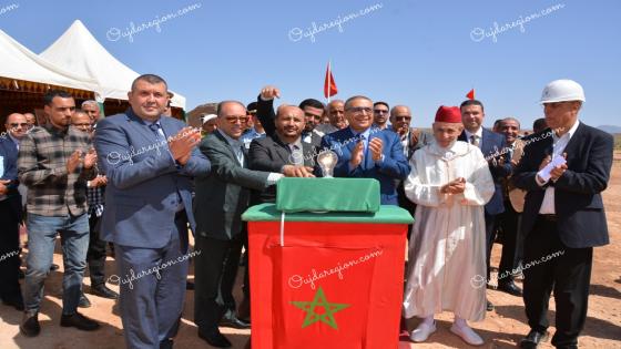 بلقايد عامل جرادة يطلق انارة العالم القروي باولاد غزيل ولعوينات