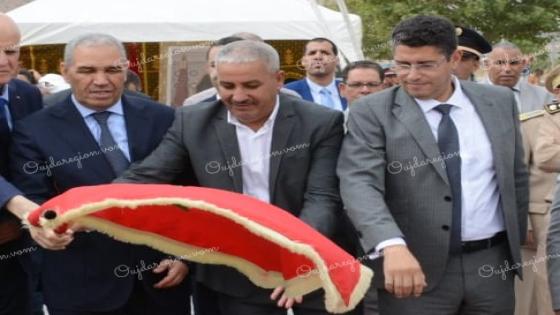 وجدة الوالي عطفاوي يدشن المقاطعة النموذجية لحي القدس ويطلق سقي سيدي امعافة بمياه التصفية