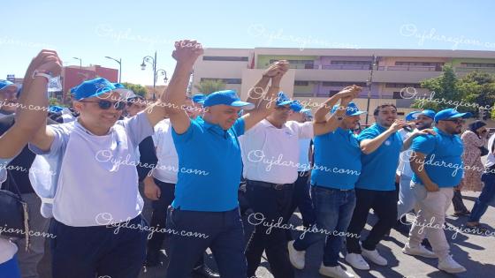 القايدي مرشح الأحرار يقود حملة حاشدة بشوارع وجدة