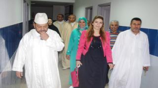 زيارة الخلية القضائية لنزلاء رياض المسنين