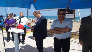 حسن بن مومن يعبر عن فرح ساكنة السعيدية باللواء الأزرق
