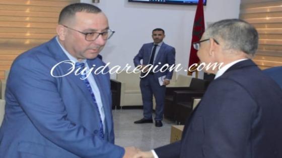 الطاوس يدعو شركة الشرق للتوزيع الى رفع الاستثمارات وادماج المستخدمين