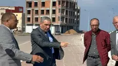 الوالي العطفاوي صباح اليوم امام جامعة محمد الاول