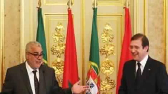 رئيس الحكومة يجري بلشبونة مباحثات مع نظيره البرتغالي