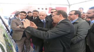 فيديو وصور…والي جهة الشرق يحل بتاوريرت،ويطلع رفقة عامل الاقليم على مشاريع ضخمة بالمدينة