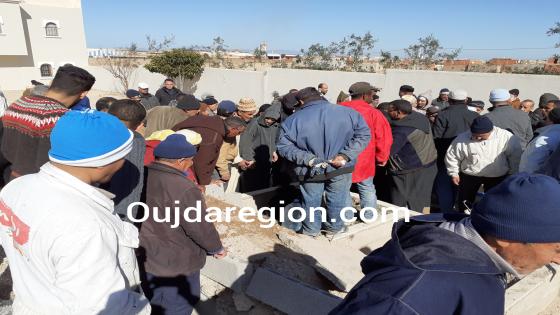 شاهدوا…اول جنازة بمقبرة وجدة الجديدة