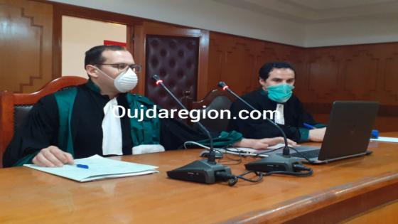 شاهدوا..حماية من كورونا محكمة بركان تنخرط في تقتية المحاكمة عن بعد