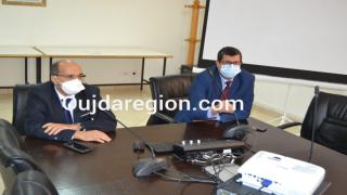 شاهد.وجدة:الودادية الحسنية تدخل الفرحة على عمال النظافة والحراسة