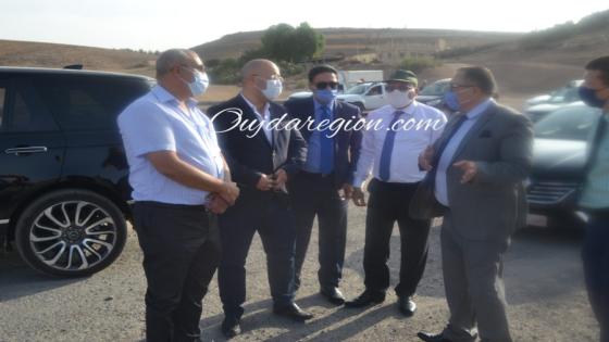 وجدة..الكاتب العام للولاية يقف على تسريع لاروكاد