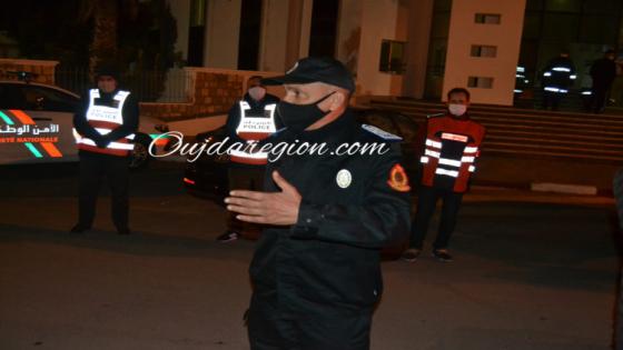 شاهدوا امن السعيدية يقوي التواجد الميداني ليلة راس سنة 2021