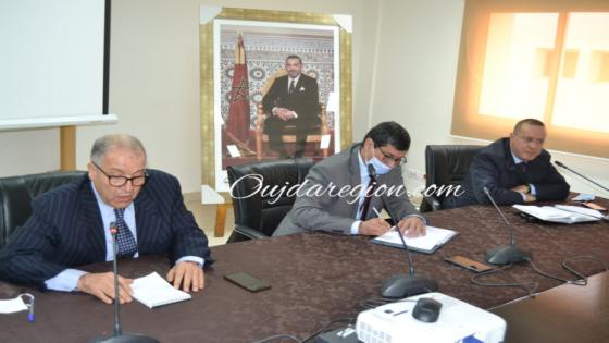 وجدة..لقاء يجمع الرئيس الاول والوكيل العام للملك بالمكتب الجديد لنقابة المحامين