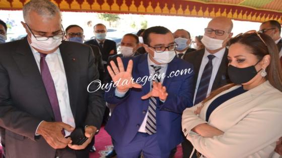 شاهد..بوشارب والوالي الجامعي يطلقان مشروع تهيئة واد الجلطي واسلي والناشف بوجدة