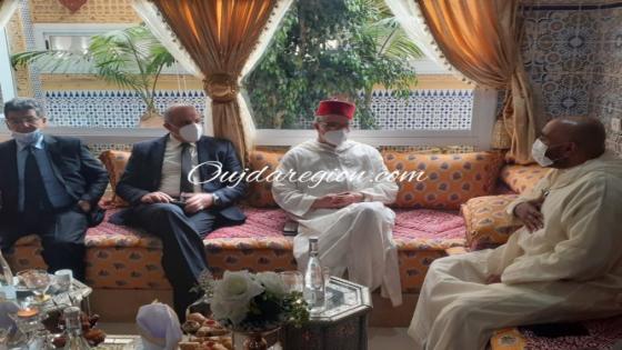 اوجار في بيت الحاج المختار بودشيش لتقديم التعازي