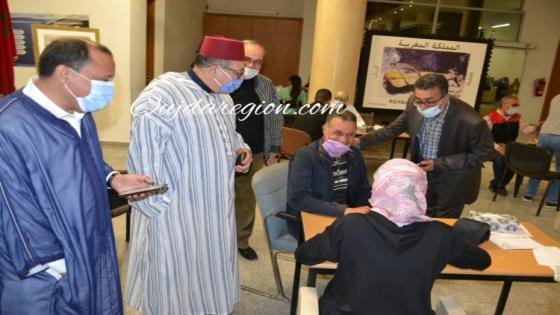 وجدة:نساء ورجال الداخلية يتبرعون بالدم
