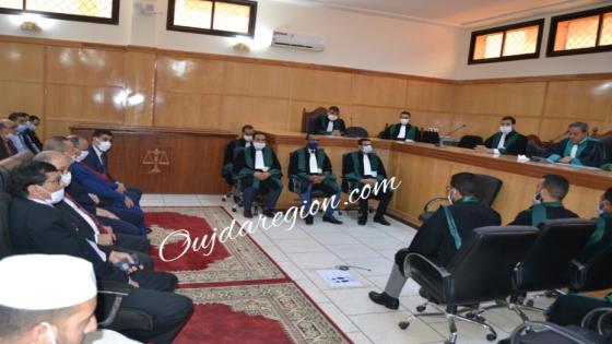 شاهد..لحظات تنصيب قضاة جدد ببوعرفة