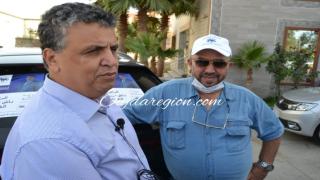 فيديو وصور..وهبي ينزل للدريوش ويدعم الخلفيوي وسط تجاوب كبير لشباب الاقليم