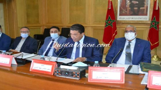 شاهد اول دورة لمجلس جهة الشرق وبيوي يعلن عن إرادة قوية لمواصلة التنمية