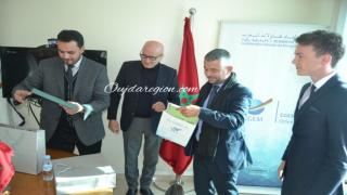 صوت وصور..بشيري يتباحث مع المندوب العام للسفارة البلجيكية سبل الاستثمار وتبادل الخبرات