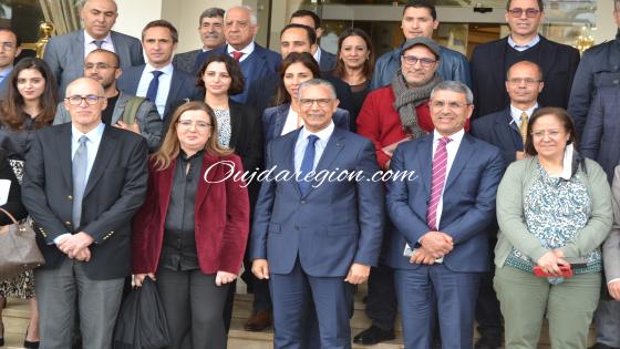 صوت وصور..وجدة:الحافظي المدير العام ل ONEE يرأس ندوة وطنية حول استثمار الفاعلين في الماء