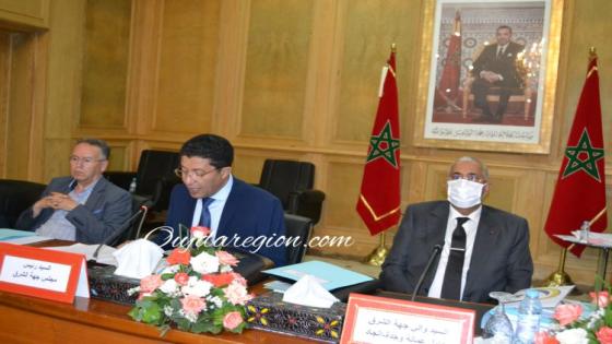 شاهد..بيوي يعلن انخراط الجهة في انجاز سدود صغيرة وتقوية الماء بالعالم القروي وانجاز شركة التنمية الجهوية