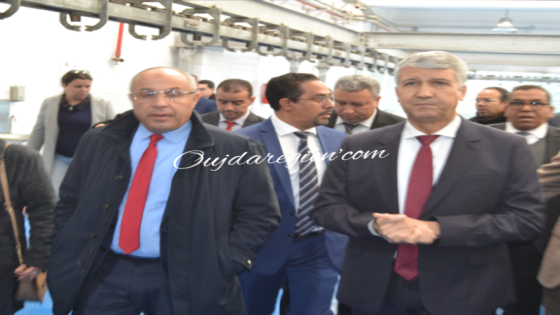 صديقي وزير الفلاحة يتفقد انجاز المجزرة العصرية ببركان