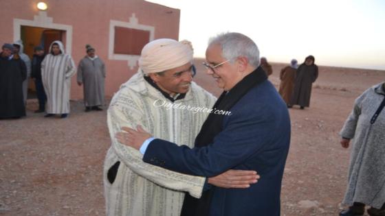 شاهد..الوزير بركة ببيت المرحوم البشير لبيض للانصات للعمق المغربي
