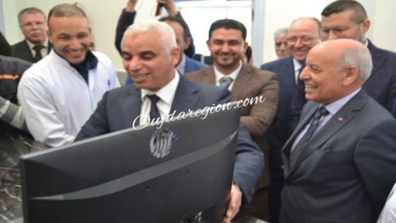 شاهدوا..وزير الصحة وعامل تاوريرت يفتتحان مركز صحي من خمس نجوم بالجماعات القروية عين لحجر