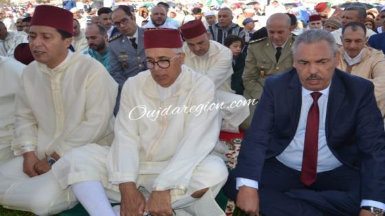 الوالي الجامعي يترأس صلاة عيد الفطر بمصلى سيدي يحي بوجدة