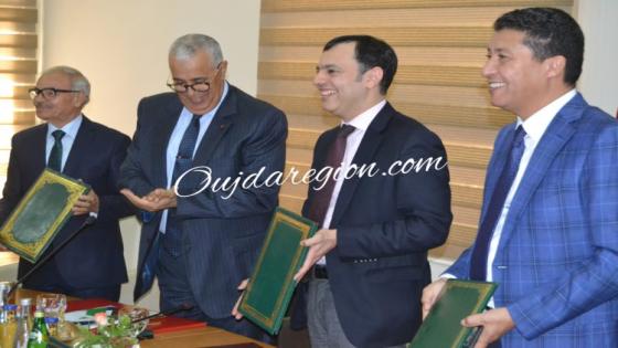 شاهدوا بوجدة..وزير التشغيل السكوري يطلق بوجدة اوراش 2 لتشغيل الشباب