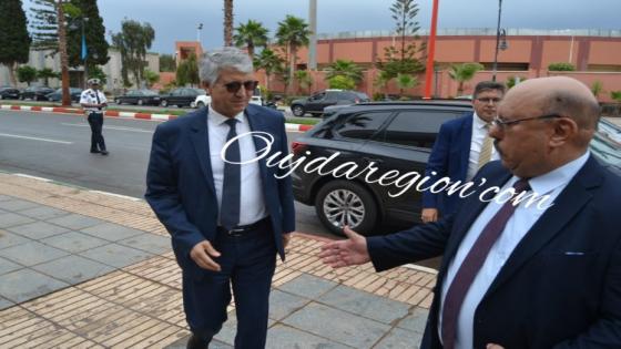 وزير الفلاحة صديقي يحل ببركان في امطار الخير ويتراس المجلس الإداري لمركز الاستثمار الفلاحي ولقاء اسري مع اطر الفلاحة