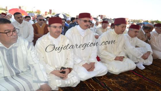 شاهدوا بوجدة اجواء صلاة عيد الأضحى بمصلى سيدي يحي