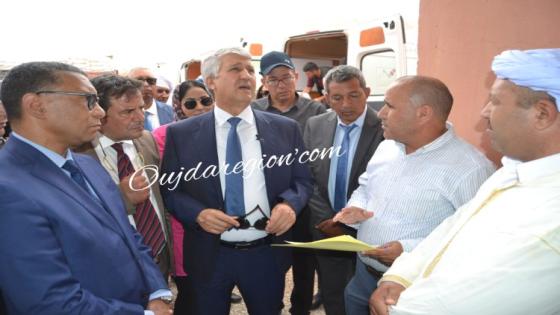 بوعرفة..وزير الفلاحة وعالم الإقليم يشرفان على شفافية توزيع الشعر المدعم