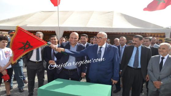 شاهد..الوالي الجامعي يطلق تقوية طريق سيدي موسى النعيمة